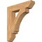 Ekena Millwork Imperial Slat Smooth Bracket, Western Red Cedar, 5 1/2"W x 28"D x 32"H BKT06X28X32IMP06SWR - alternate 1